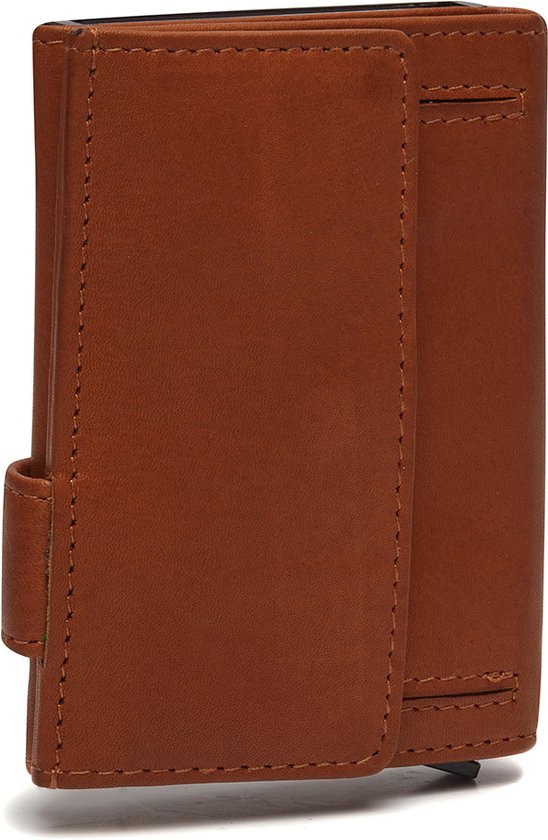 The Chesterfield Brand Étui pour carte de crédit Frankfurt Cardholder Cognac Marron clair