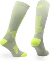 Norfolk Lichte Compressie Sokken Hardlopen - Anti Bacterieel Meryl Skinlife Hardloopsokken - Compressiekousen - Sportsokken - Grijs - Maat 39-42 - Valencia