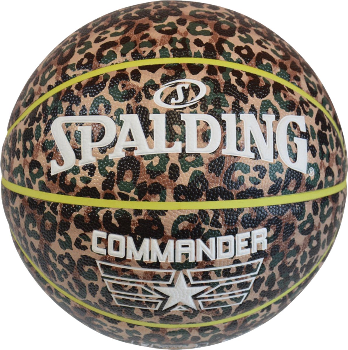 Spalding Commander In/Out Ball 76936Z, Unisex, Bruin, basketbal, maat: 7