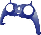 Mobigear - Hoesje geschikt voor Playstation 5 controller Hardcase Hoesje | Mobigear Deco Strip - Donkerblauw