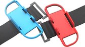 Mobigear Game Wristband voor Nintendo Switch - Blauw / Rood