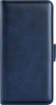 Mobigear Telefoonhoesje geschikt voor Samsung Galaxy A53 Hoesje | Mobigear Slim Magnet Bookcase Portemonnee | Pasjeshouder voor 3 Pasjes | Telefoonhoesje voor Pinpas / OV Kaart / Rijbewijs - Donkerblauw
