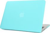 Coque Apple MacBook Pro 13 (2012-2015) - Mobigear - Série Matte - Hardcover Rigide - Blue Tiffany - Coque Apple MacBook Pro 13 (2012-2015)