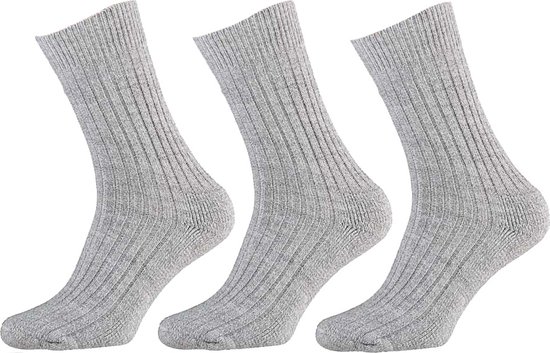 Noorse sokken grijs