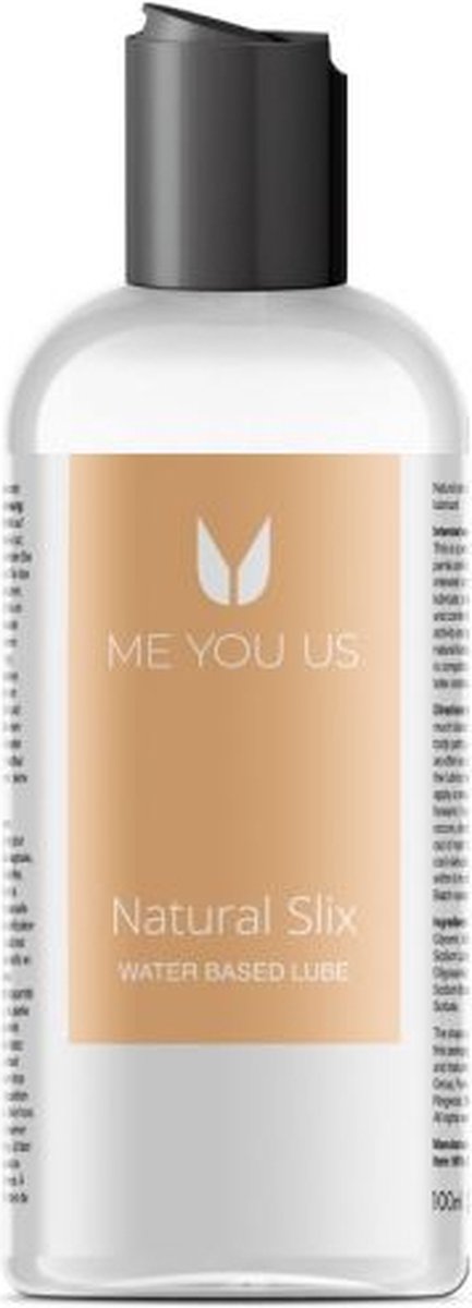 Goedkoopste Me You Us - Natural Slix - Waterbasis - Glijmiddel - 100ml