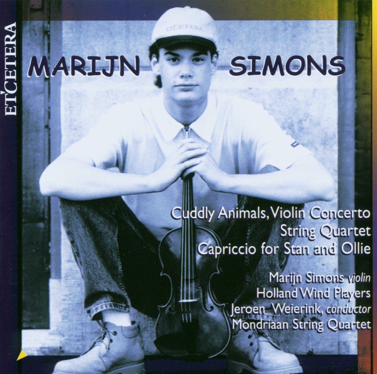 Marijn Simons, Mondriaan Quartet - Cuddly Animals (CD)