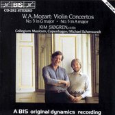 Kim Sjøgren, Collegium Musicum Copenhagen, Michael Schønwandt - Mozart: Violin Concerto No.3 (CD)