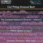 Miklós Spányi, Concerto Armonico - C.P.E. Bach: Keyboard Concertos Vol.5 (CD)