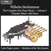 Lucia Negro & Members of the Tale Quartet - Stenhammar: Complete Piano Music Vol. 3 (CD)