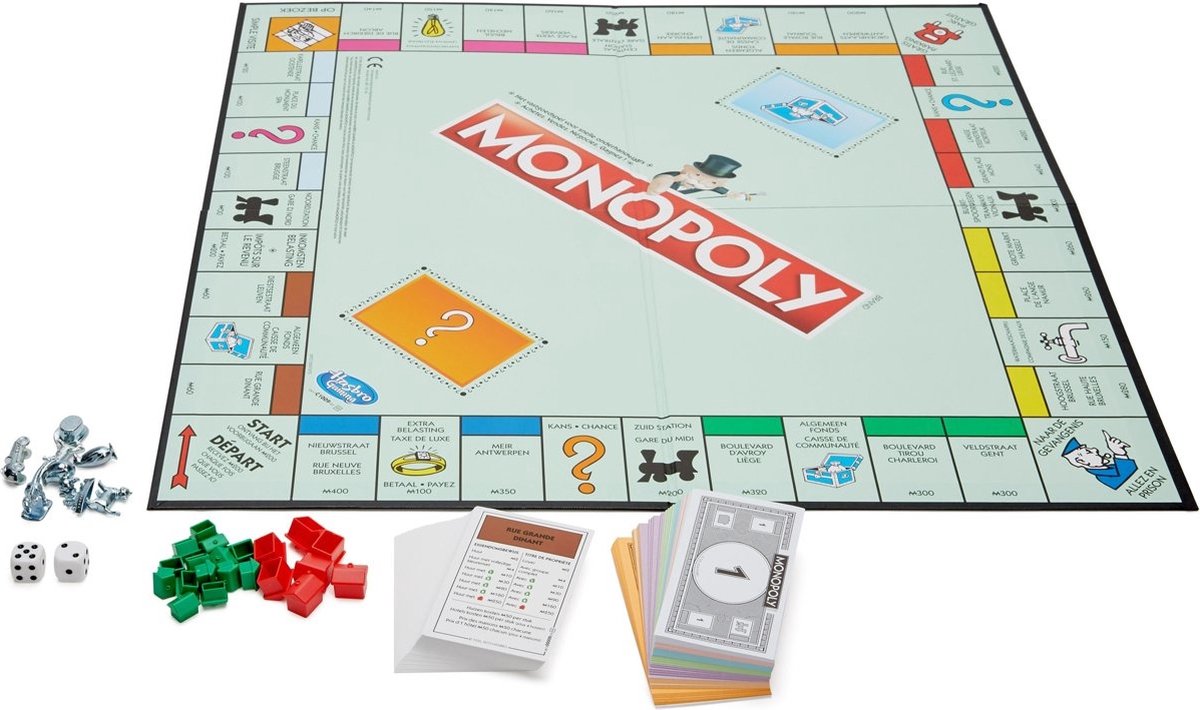 zijn voorkant te ontvangen Monopoly Classic België - Bordspel | Games | bol.com