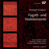 Sergio Azzolini, Friedemann Wezel, Christian Leitherer, Ensemble Il Capriccio - Graupner: Fagott- Und Violinkonzerte (CD)