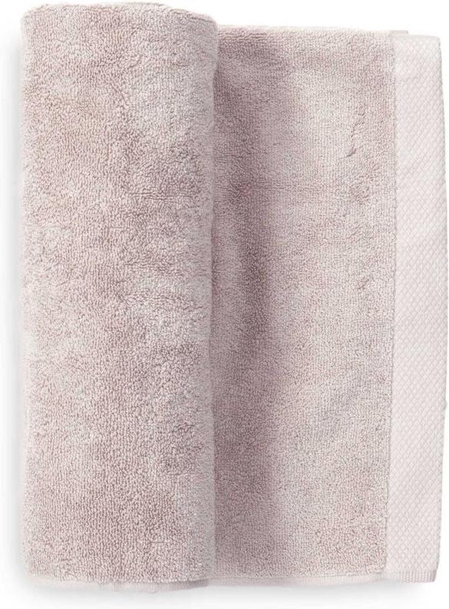 Heckett & Lane 2-pack katoen handdoeken roze - 60x110 - luxe uitstraling - huidvriendelijk en duurzaam