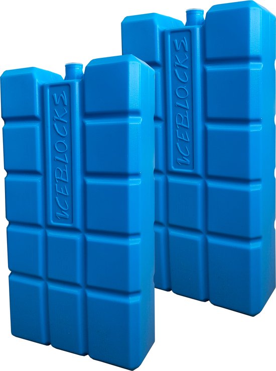 DULA Koelelementen - blauw - 2 stuks - 750 gram - 20x10,5x4cm van DULA — afbeelding 5