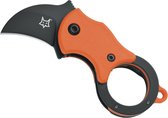 Fox Zakmes Mini-Ka Folding Orange w/ Black Blade