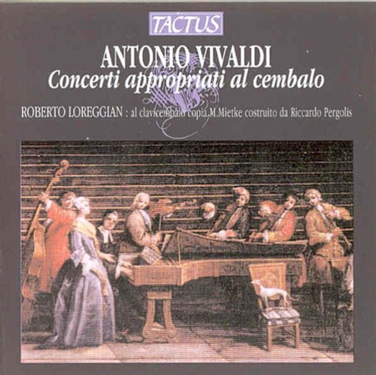 Roberto Loreggian - Vivaldi: Concerti Appropriati Al Cembalo (CD)