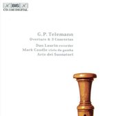 Dan Laurin, Mark Caudle, Arte Dei Suonatori - Telemann: Ouverture/3 Concertos (CD)
