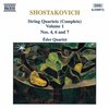 Shostakovich: Str. 4Tets Vol.1