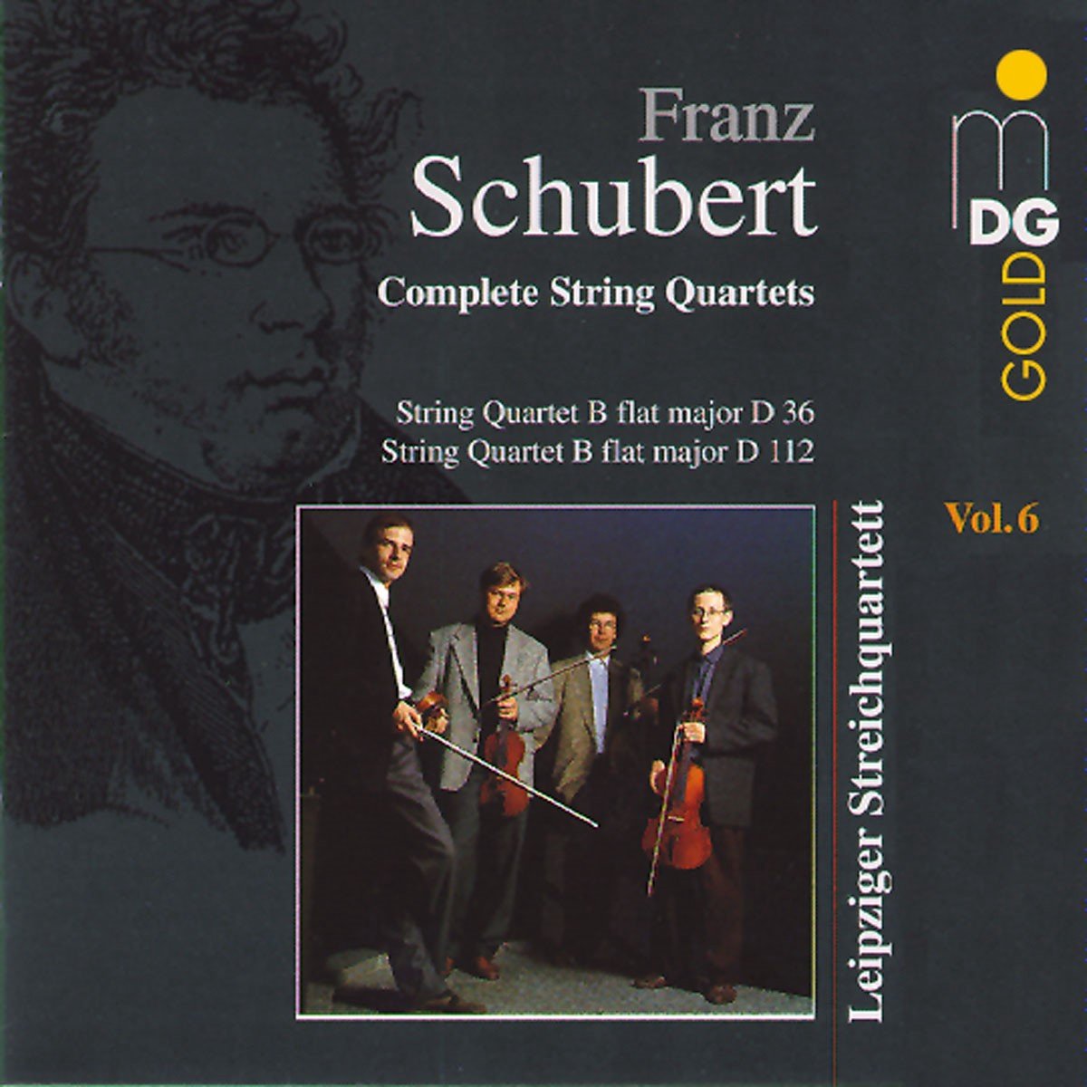 Leipziger Streichquartett - Streichquartette Vol.6 (CD)