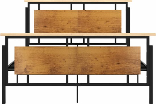 Cadre de lit métal 140x200 cm