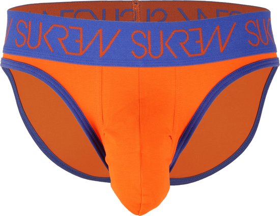 Sukrew Classic Slip Flame Oranje - Taille L - Sous- Sous-vêtements pour hommes