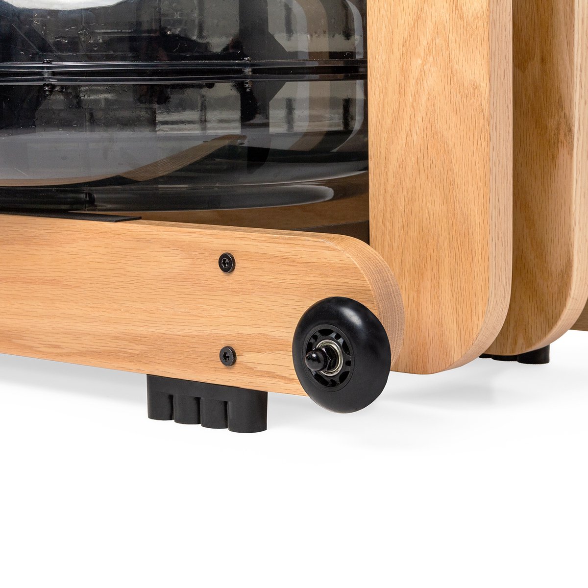 Afbeelding 3 van VirtuFit Elite Water Resistance Houten Roeitrainer - Hout/Oak - Bruin - Berkenhout - Natuurlijk Weerstandssysteem - Gemaakt van Duurzame en Natuurlijke Materialen - Met Recovery Test - Roeimachine - Roeitrainer Waterweerstand - Roeitrainers