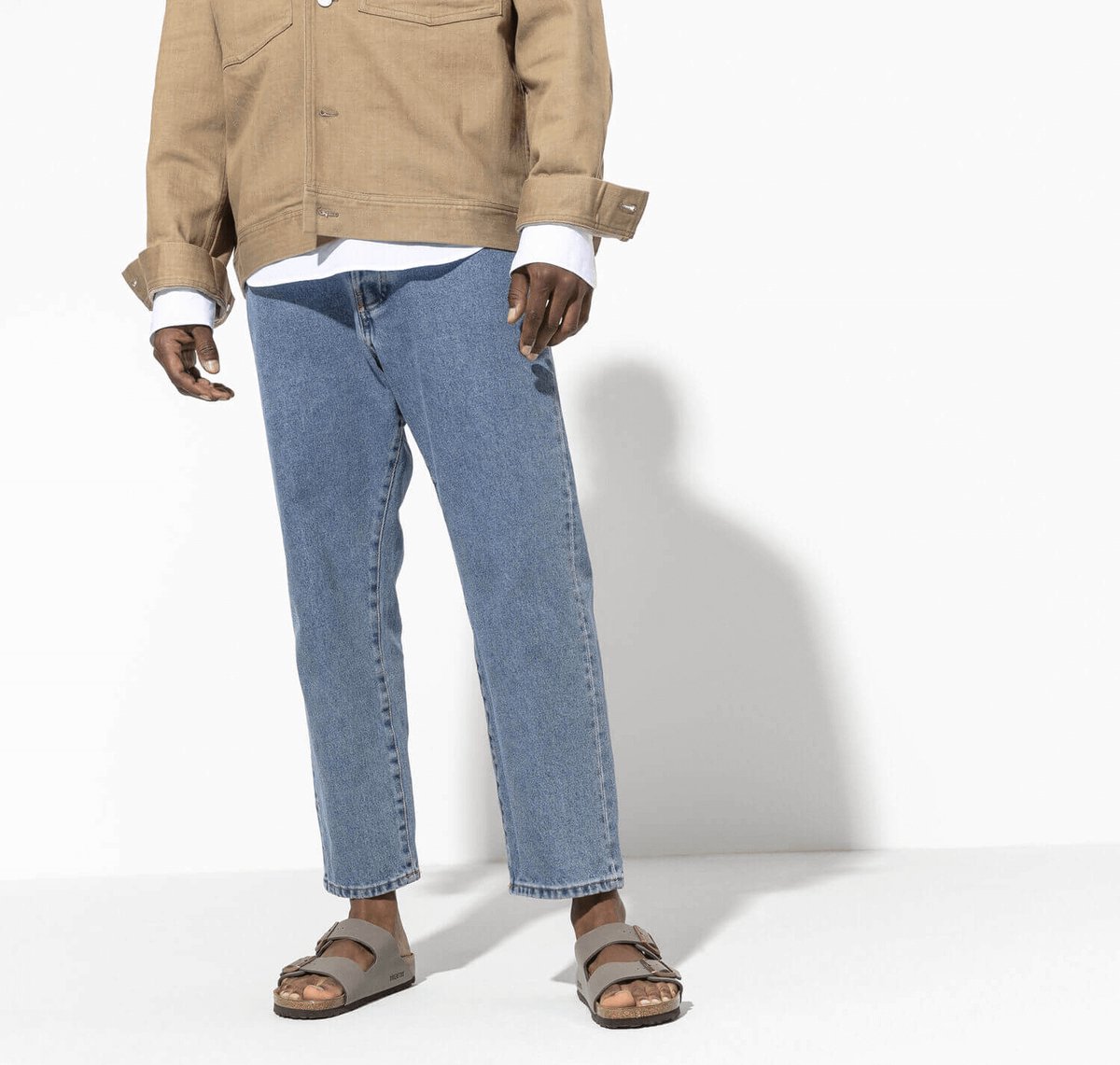Birkenstock Arizona Slippers Stone Regular-fit | Grijs | Imitatieleer | Maat  47 | 151211 | bol.com