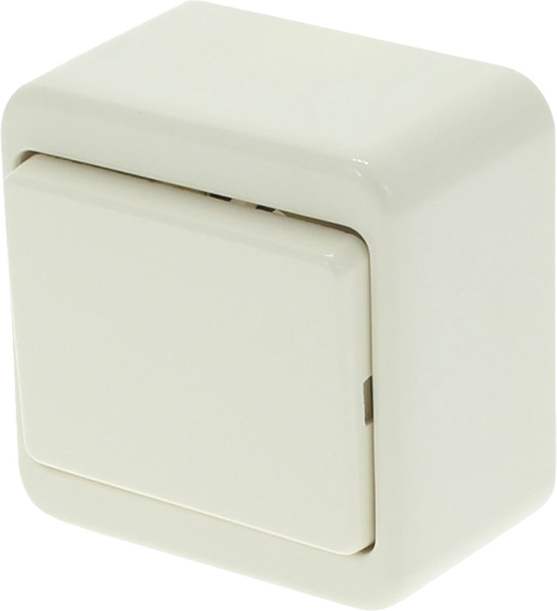 Berker Wisselschakelaar - Opbouw - Crème