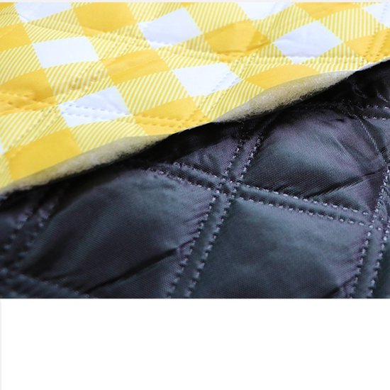 Fuegobird Picknickdeken - 200 x 200 cm - Waterdicht - Geel