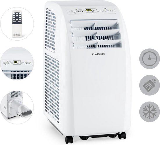Klarstein Metrobreeze Rom mobiele airco - 10.000 BTU / 3,0 kW - air  conditioner... | bol.com