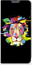 Book Case Poco X4 Pro 5G Smart Cover Lion Color