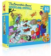 Woodland Animals - Berenstain Beren kinderpuzzel van 60 sukjes - 0819844010171