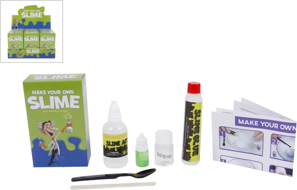 Professeur Slime Fabriquez votre propre Slime Xxl Junior 27 pièces