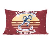 Coussins Coussins décoratifs - Oreillers Salon - 50x30 cm - Ren - Sport - Vintage