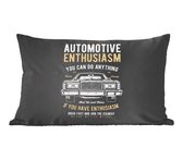 Coussins décoratifs - Oreillers Salon - 50x30 cm - Mancave - Voiture - Rétro - Proverbes