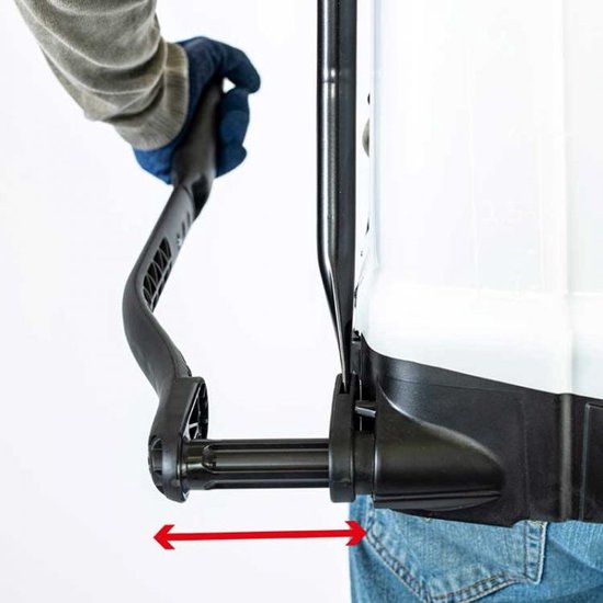 Edialux Rugsproeier 18 liter met drukmeter, Topaz 18 Drukspuit van Merkloos	 — afbeelding 5