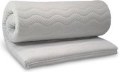 Topdekmatras - Topper - Koudschuim HR50 - Bamboo - Op Maat - 110x200 - 8 cm