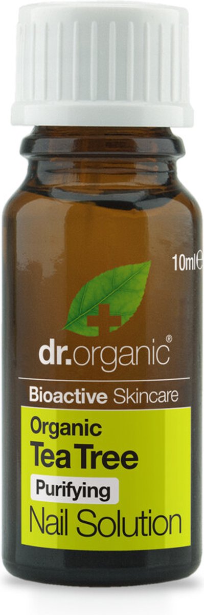Goedkoopste 6x Dr. Organic Tea Tree Nagel Solution 10 ml