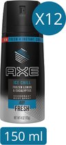 AXE Ice Chill Deodorant Spray  (Voordeelverpakking) - 12 x 150 ml