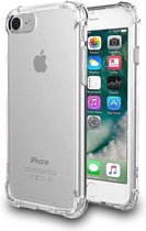 Smartphonica Telefoonhoesje Geschikt voor iPhone SE(2020) transparant hoesje flexibel met stootrand geschikt voor iPhone SE (2020)
