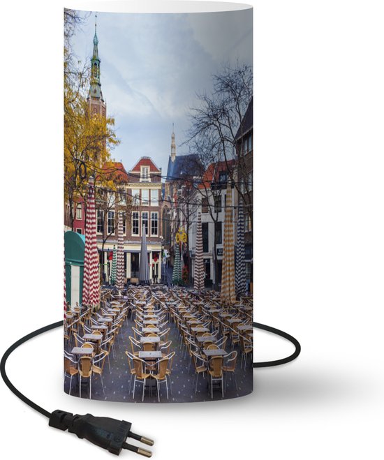 Lamp - Nachtlampje - Tafellamp slaapkamer - Den Haag - Nederland - Plein -  54 cm hoog... | bol.com