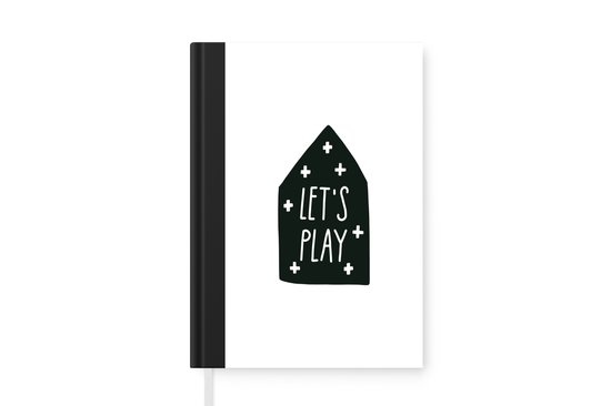 Cahier - Cahier d'écriture - Enfants - Citation - Jouer - Cahier - Format A5 - Bloc-notes