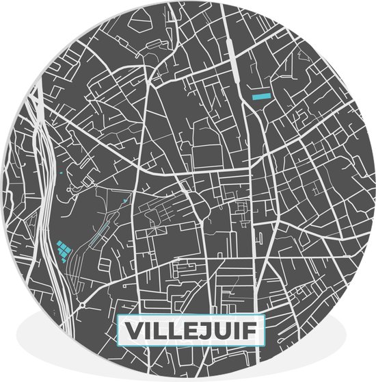 Wall Circle Wall Circle Inside Map City Map Villejuif Map