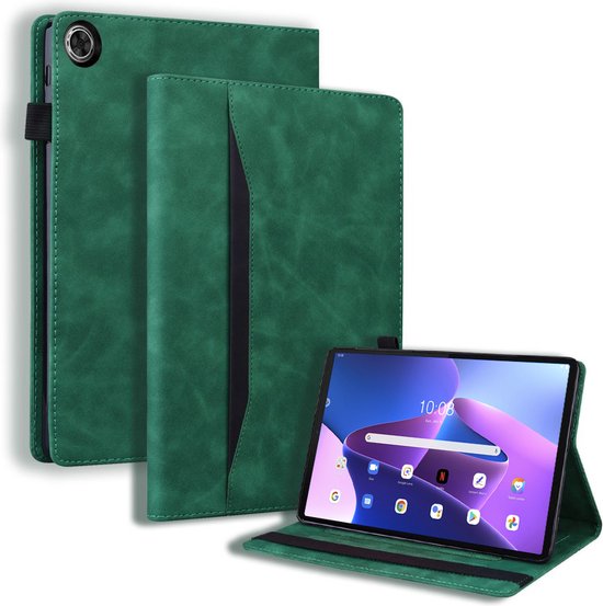Housse pour tablette Lenovo Tab M10 Plus 3rd Gen Pocket Case - Vert |  bol.com