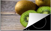 KitchenYeah® Inductie beschermer 78x52 cm - Kiwi - Tafel - Fruit - Kookplaataccessoires - Afdekplaat voor kookplaat - Inductiebeschermer - Inductiemat - Inductieplaat mat