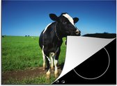 KitchenYeah® Inductie beschermer 65x52 cm - Koe - Gras - Dieren - Kookplaataccessoires - Afdekplaat voor kookplaat - Inductiebeschermer - Inductiemat - Inductieplaat mat