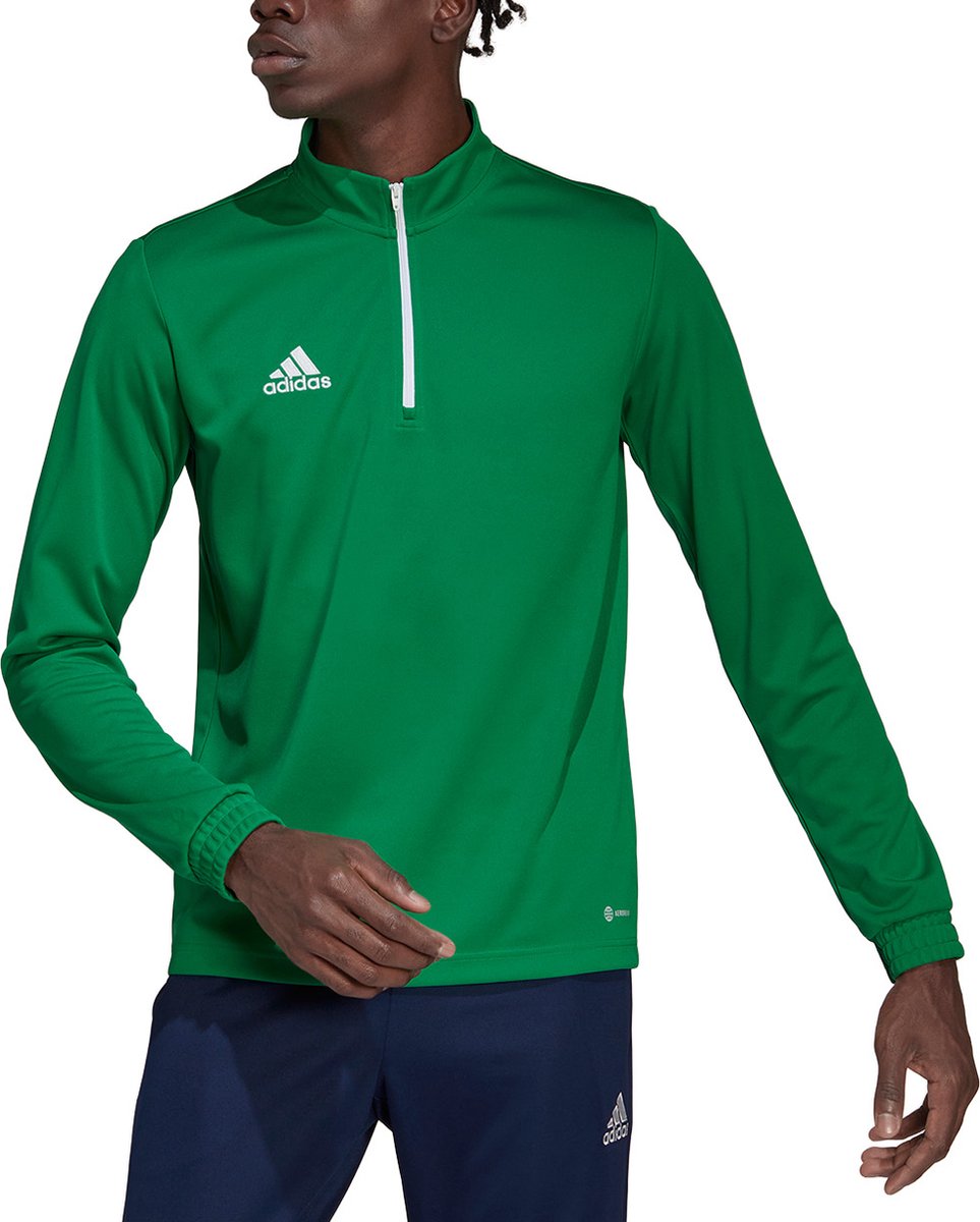 adidas - Entrada 22 Training Top - Groene Voetbaltop-L