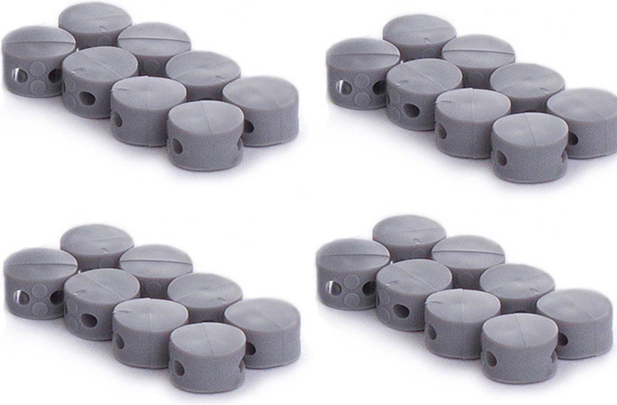 Plombeerzegels grijs | 200 stuks | Ø9mm