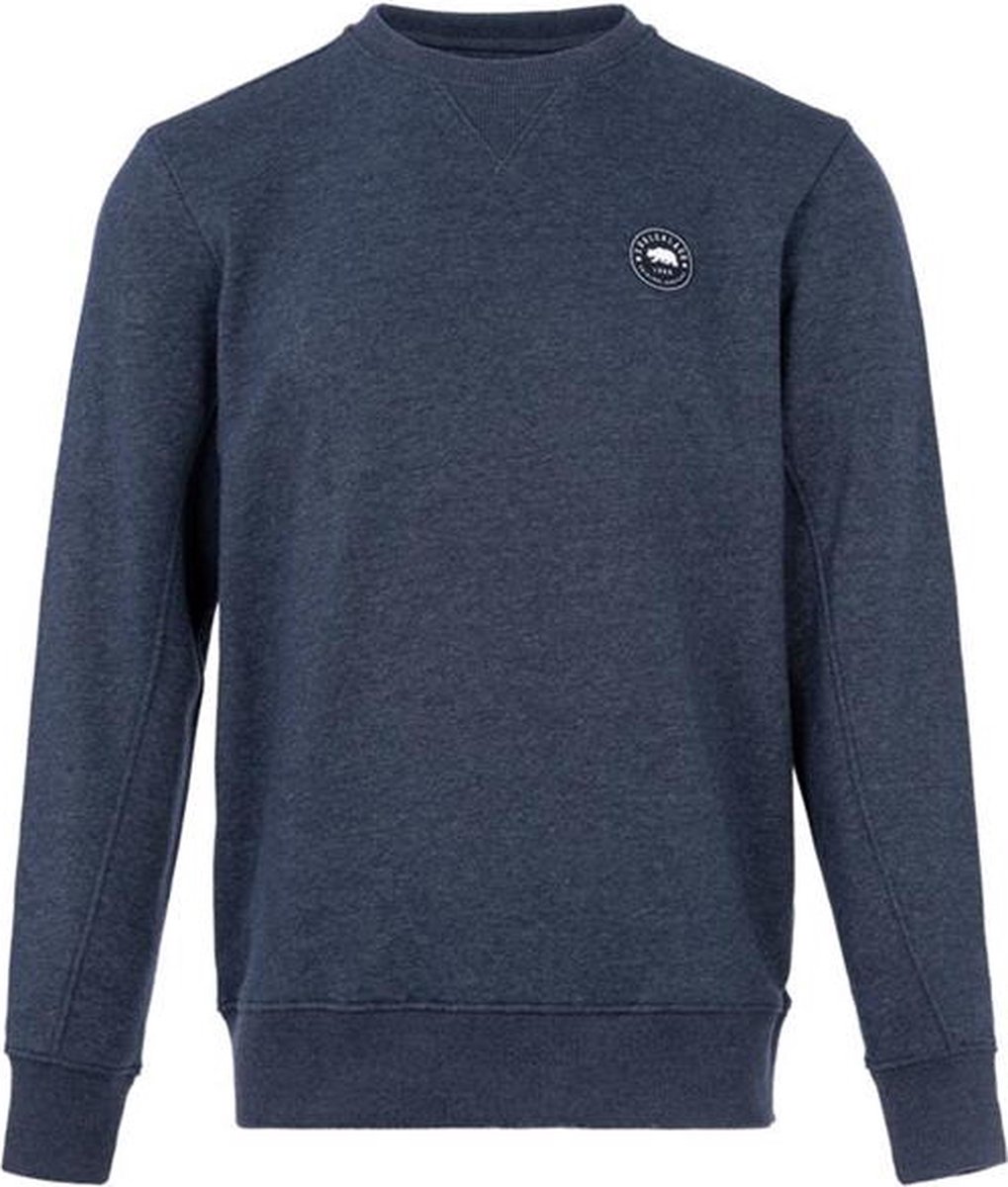 Soulcal - Joggingsweater - ronde hals - Heren - sporttrui - Indigo blauw - Maat XXL