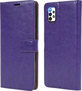 LuxeBass Hoesje geschikt voor Samsung Galaxy A33 5G - Boekhoesje - Paars - Portemonneehoesje - telefoonhoes - gsm hoes - telefoonhoesjes