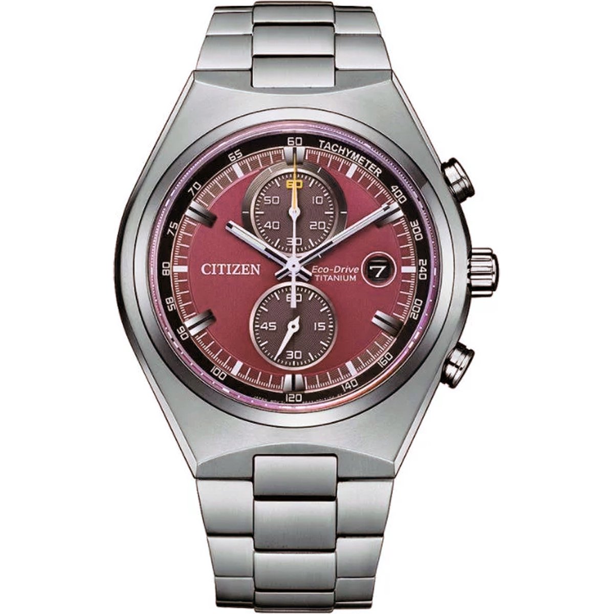 Citizen CA7090-87X Horloge - Titanium - Zilverkleurig - Ø 43 mm